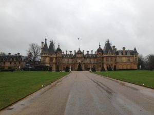 Waddesdon Manor, main entrance