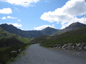 Snowdon Horseshoe from Miner's Track