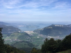 View over Lake Lucerne.