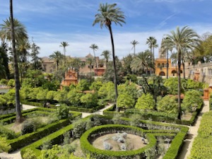 Alcázar Gardens, Seville