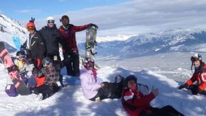 Kicking Horse, view from the top of T1 Bowl